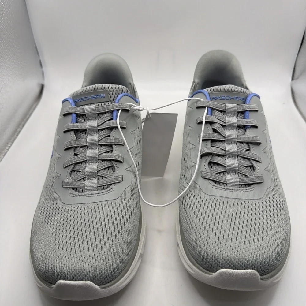 Skechers Women's Hands‎ Free Swift Fit Shoes. Grey. Size 8. New.